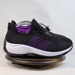 ComfortWear Shoes Womens Size 8 Slip On Lightweight Walking Sneakers